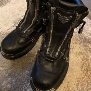 LAST CHANCE Harley Davidson Steel Toe Boot